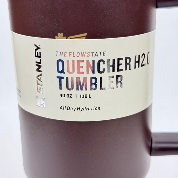 NEW Stanley Quencher H2.0 40oz Tumbler Brown Chocolate Gold Limited Edition - Picture 6 of 12